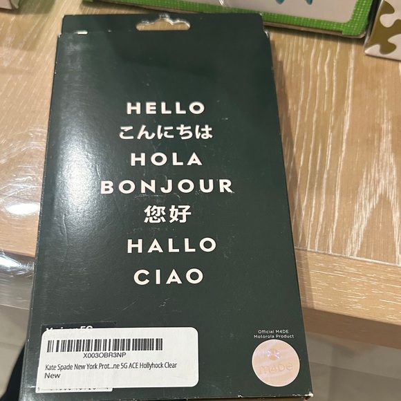 kate spade Floral Phone Case - Cream and Pink - Picture 2 of 2